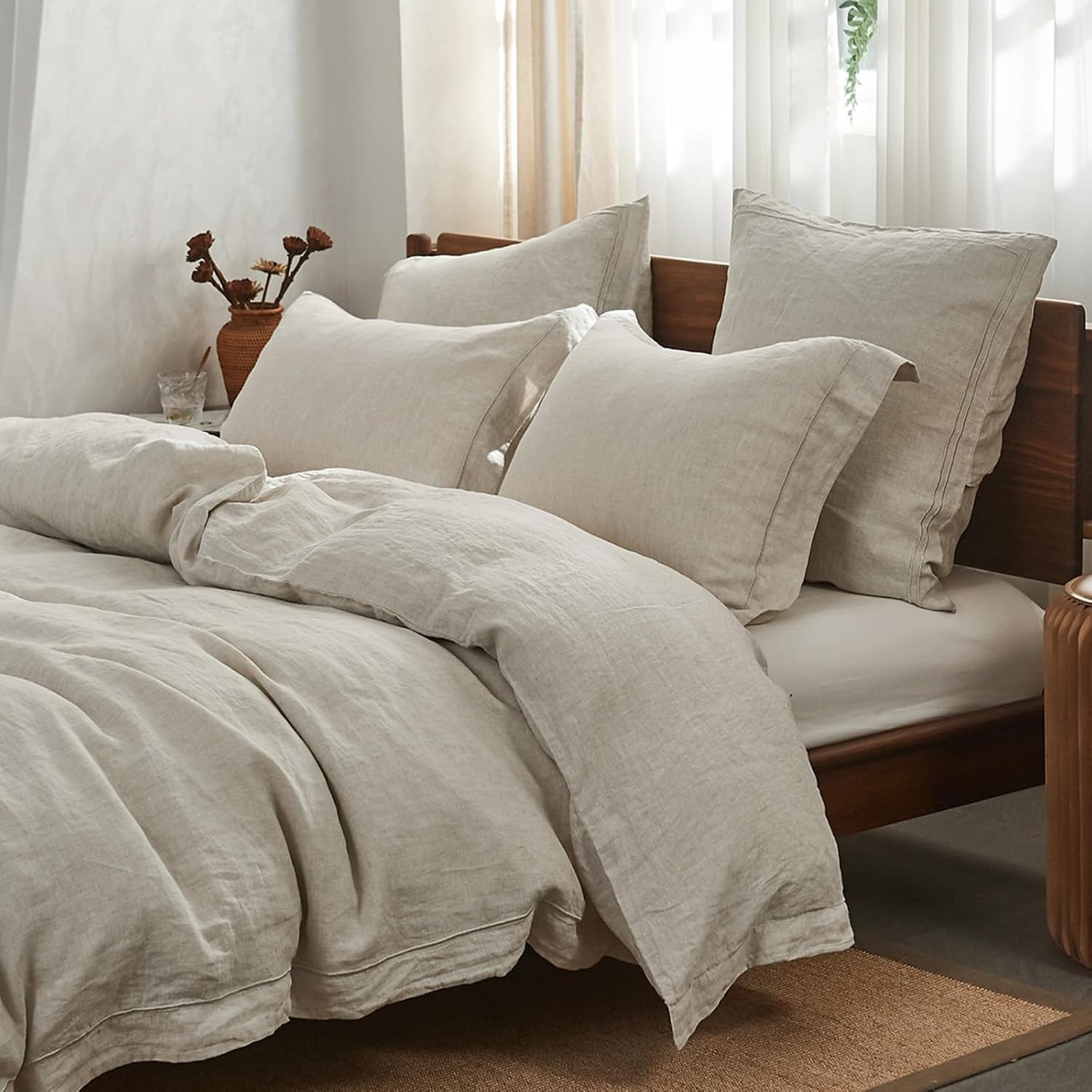 Linen Duvet Cover - Parure de lit en lin pur