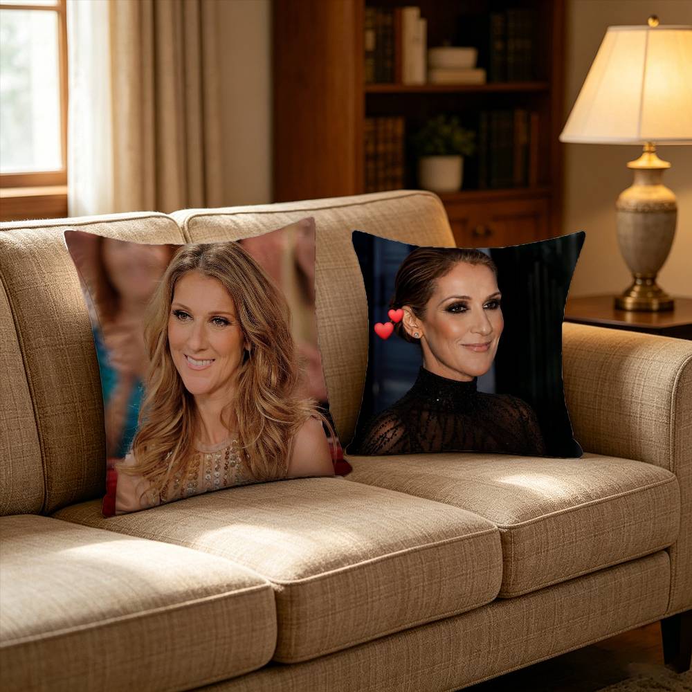 Home Textiles Canada - C-C-Celine D-Dion-Canada-Singer Housse de coussin pour