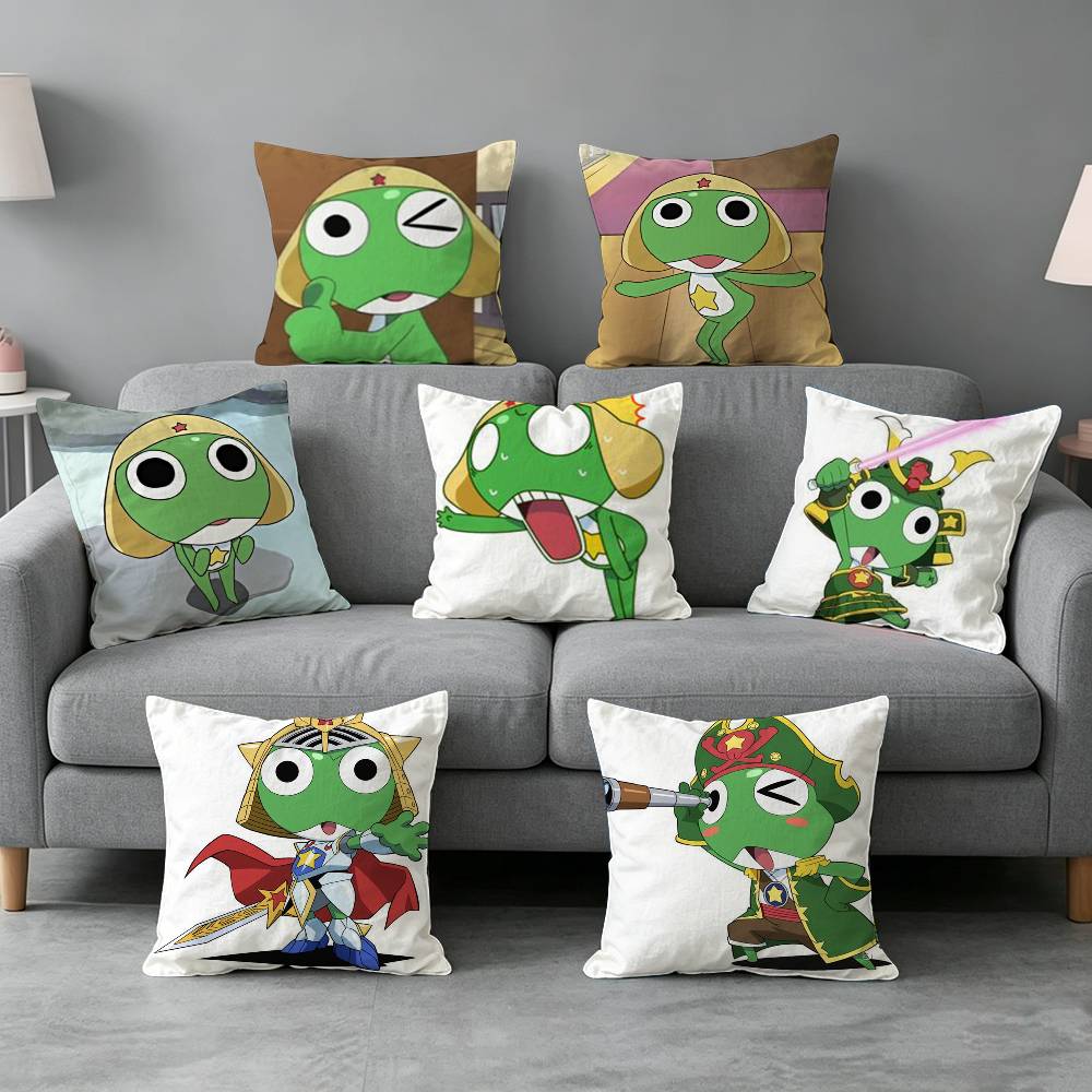 Home Textiles Definition - Housse de coussin Keroro Gunsou-s Frog-g,