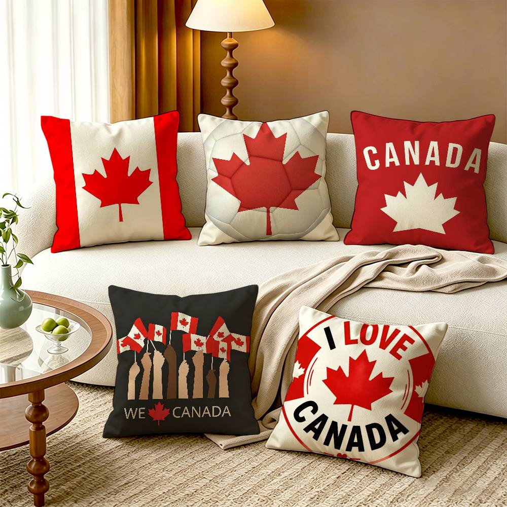 Home Textiles Canada - Housses de coussin carrées en coton