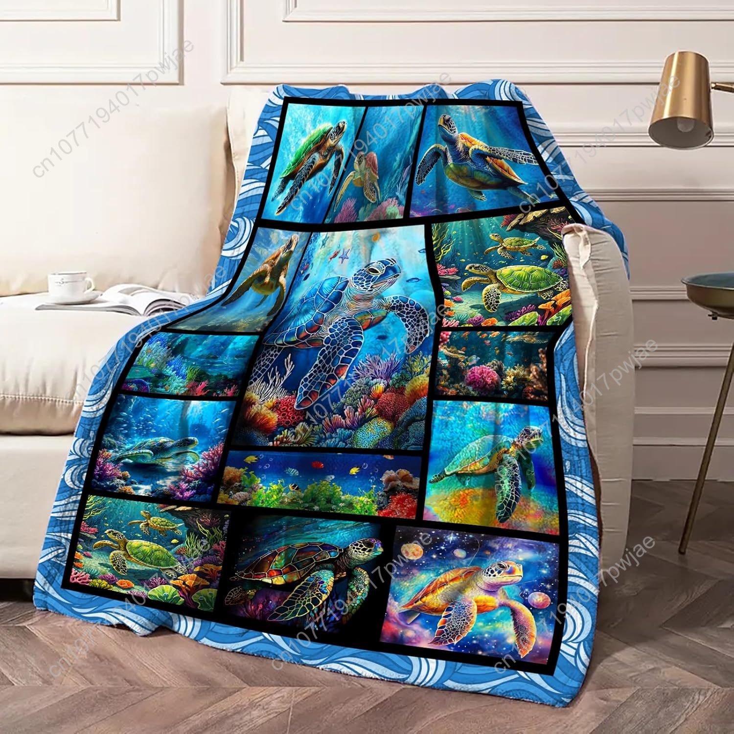 Couverture en flanelle de tort - Home Textiles And Decor avis et prix