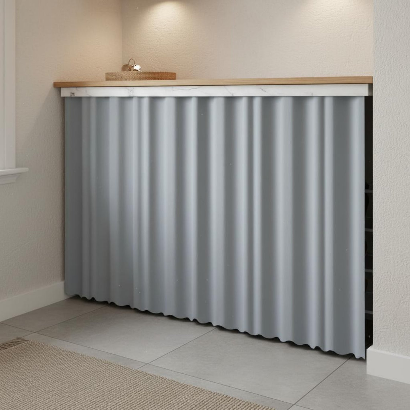 Rideau de placard auto-agrippa - Home Textiles Designer avis et prix