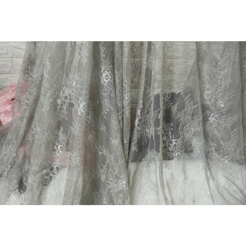 Tissu brodé en dentelle de cil - Home Textiles And Decor avis et prix