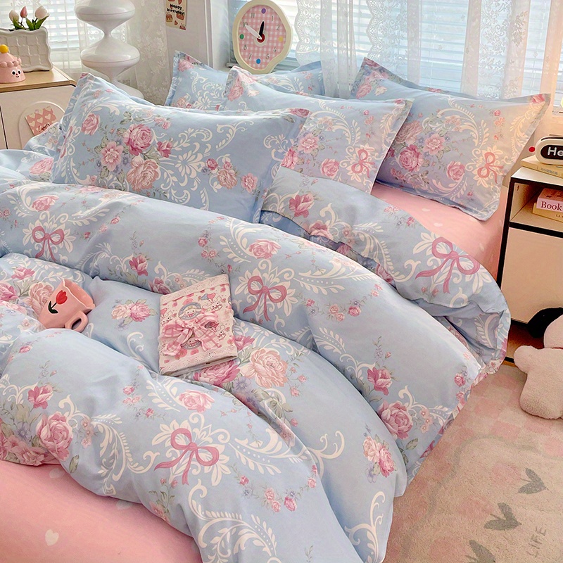 Parure de lit pastorale 4 pièc - Linen Duvet Cover avis et prix