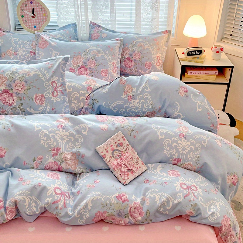 Parure de lit pastorale 4 pièc - Linen Duvet Cover avis et prix