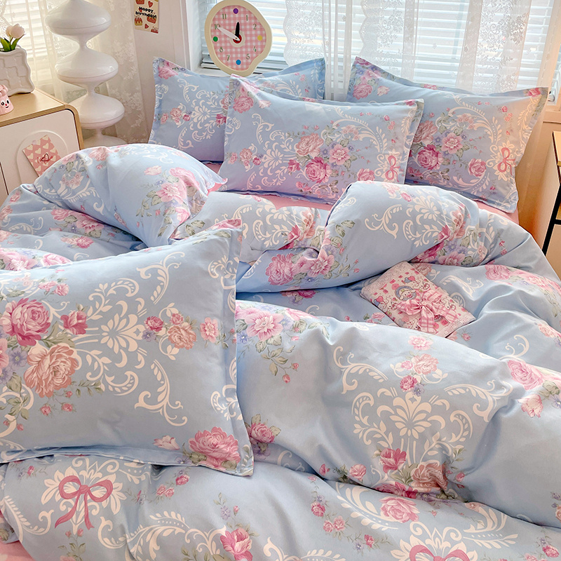 Parure de lit pastorale 4 pièc - Linen Duvet Cover avis et prix