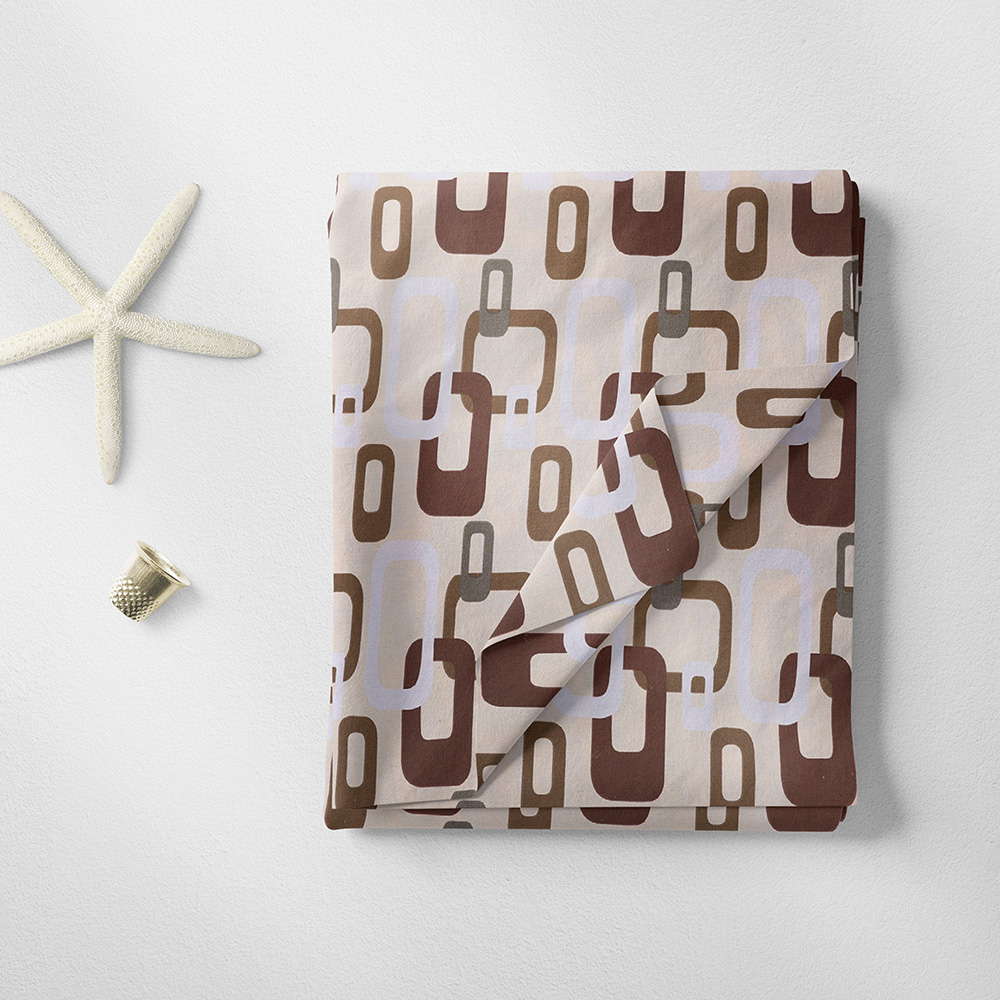 Tissu en toile poly-coton – Te - Home Textiles And Decor avis et prix
